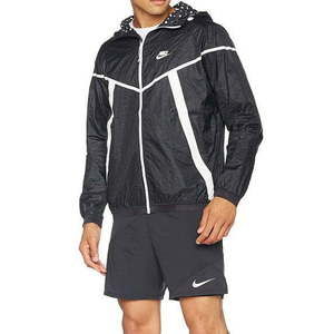 Nike Mens Tech Hyperfuse Jacket Size Black/White XL